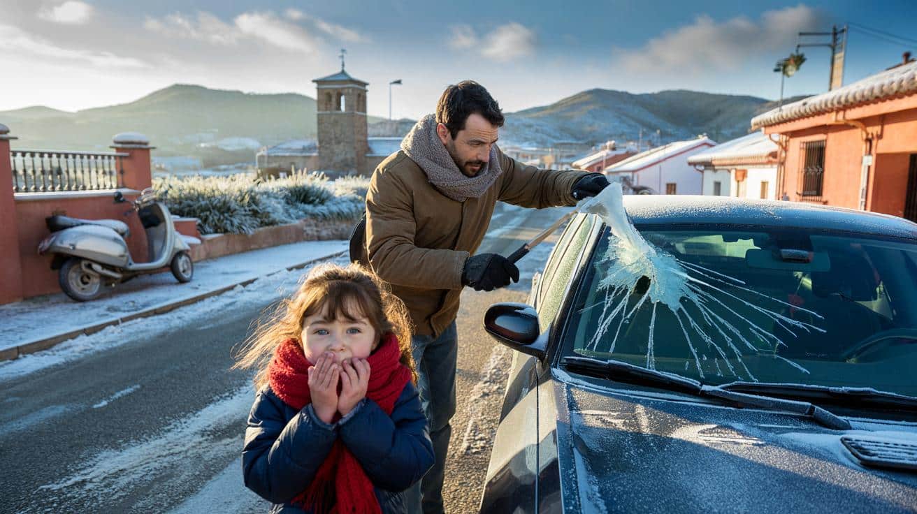 AEMET avisa de un episodio de frío intenso con heladas y nieve en varias zonas de España