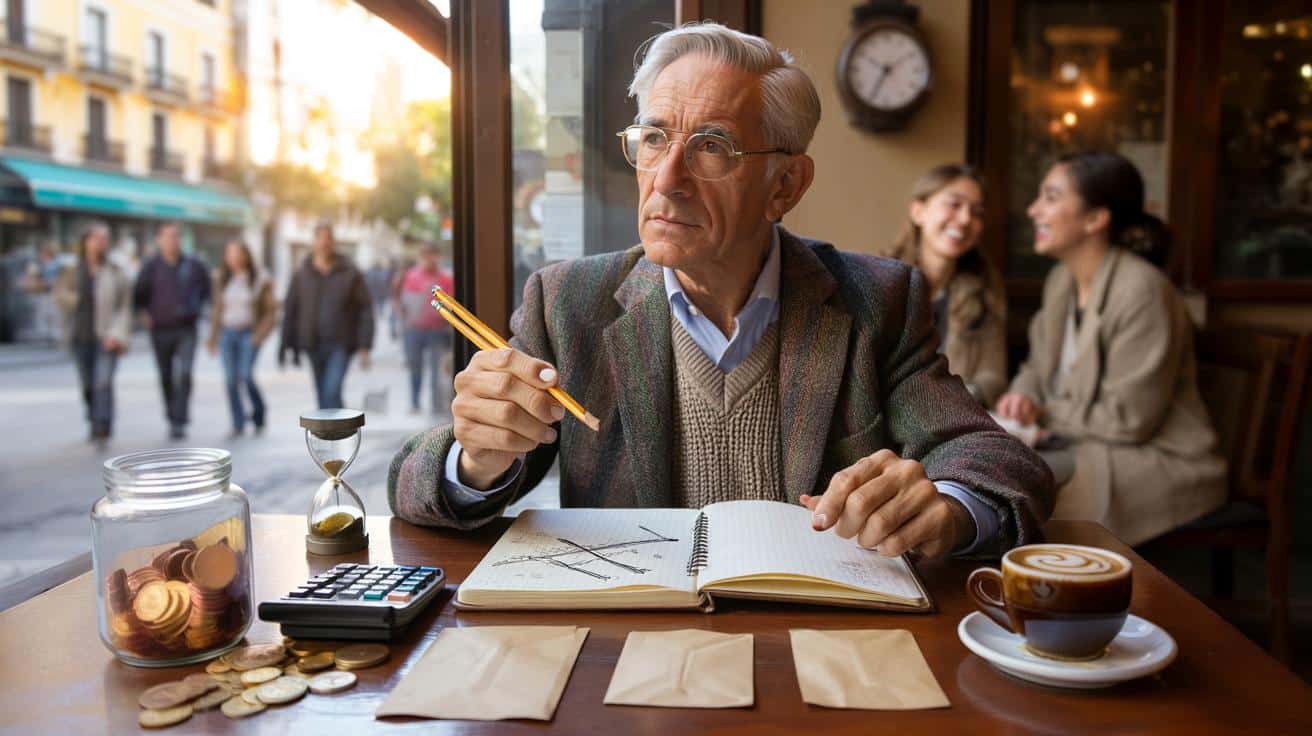 Antonio López, profesor de matemáticas jubilado de 71 años: “Cobro una buena pensión, pero pienso que en unos años no habrá fondos si no cambian algunas cosas”