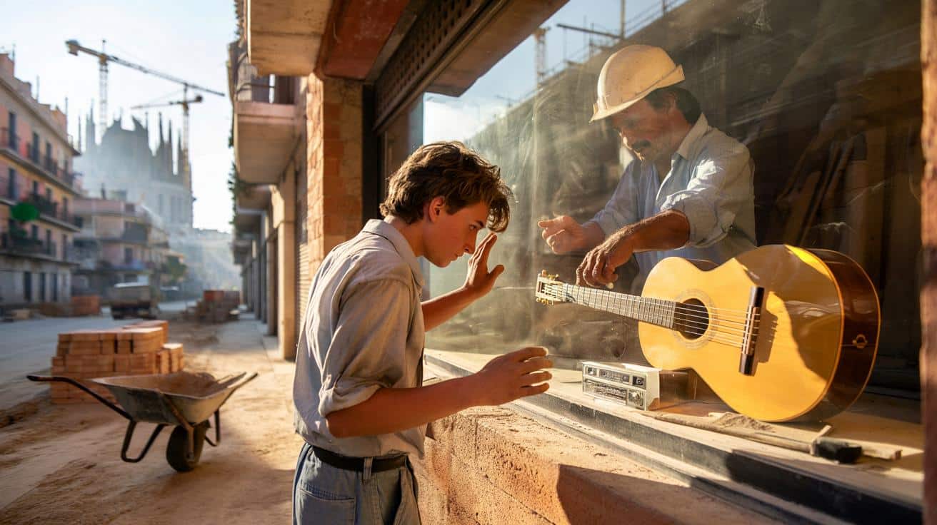 Antonio Orozco (52), sobre su juventud en Barcelona en los años 80: «Mi padre me dijo que si quería una guitarra ese verano tendría que trabajar con él en la construcción»