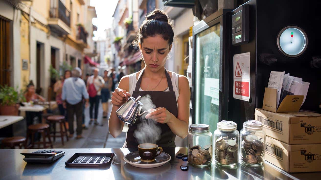 Lorena, dueña de una cafetería en España: «En un año hemos hecho 138.000 € y me queda en el banco un 7-8 %»