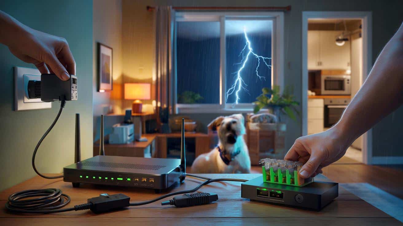 Ni el microondas ni el horno: el aparato que conviene desenchufar cuando hay tormenta para evitar averías