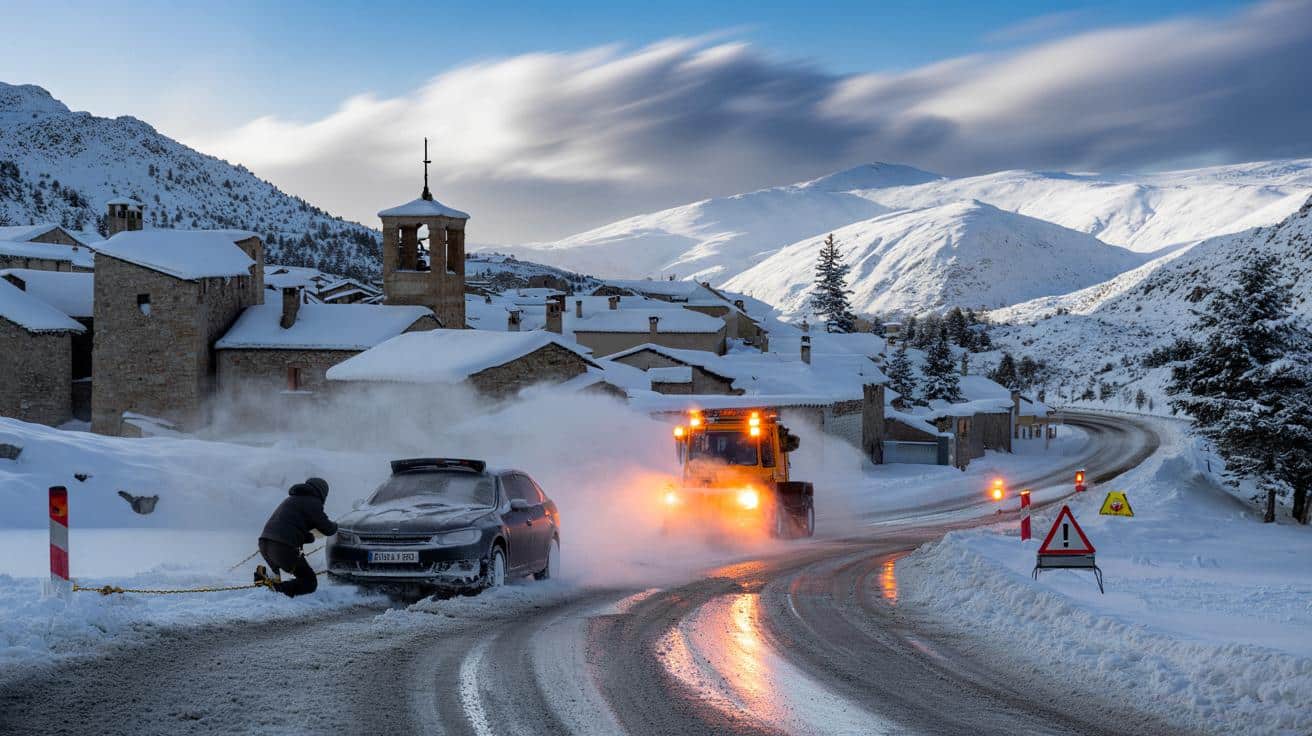 Puente de diciembre con nieve: España podría ser uno de los países de Europa con mayor nieve acumulada