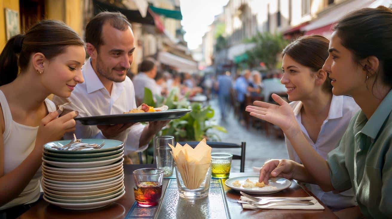 Qué significa que las personas colaboren con los camareros a recoger la mesa, según la psicología